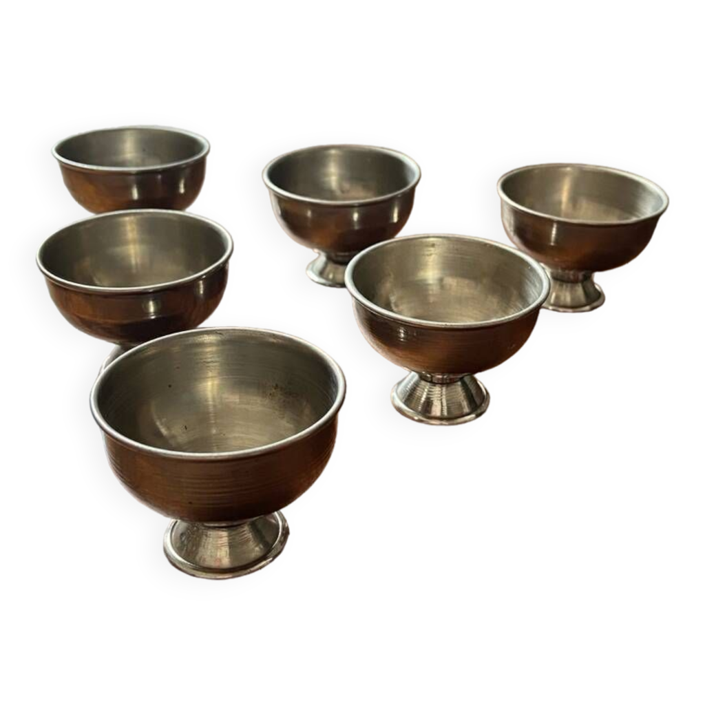 VALICLUD Lot De 6 Coquetiers En Silicone Violet Résistants à