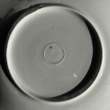 Old pie dish with 2 handles, golden wheat patterns, D28.