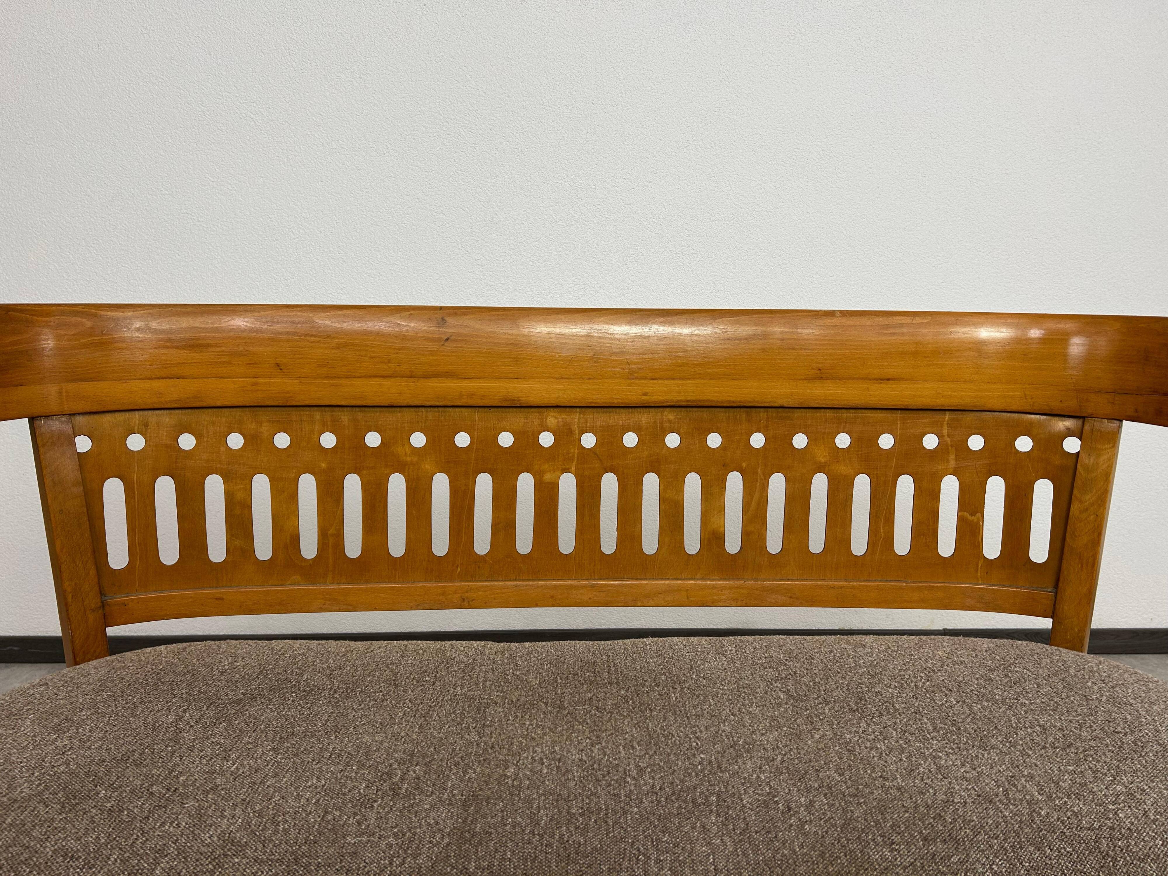 Bench/Sofa Vienna Secession by Otto Wagner executed by Pancota Vienna
