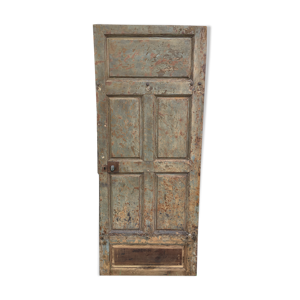 Porte d'entrée en chêne