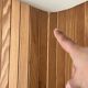 Wooden modular screen/partition