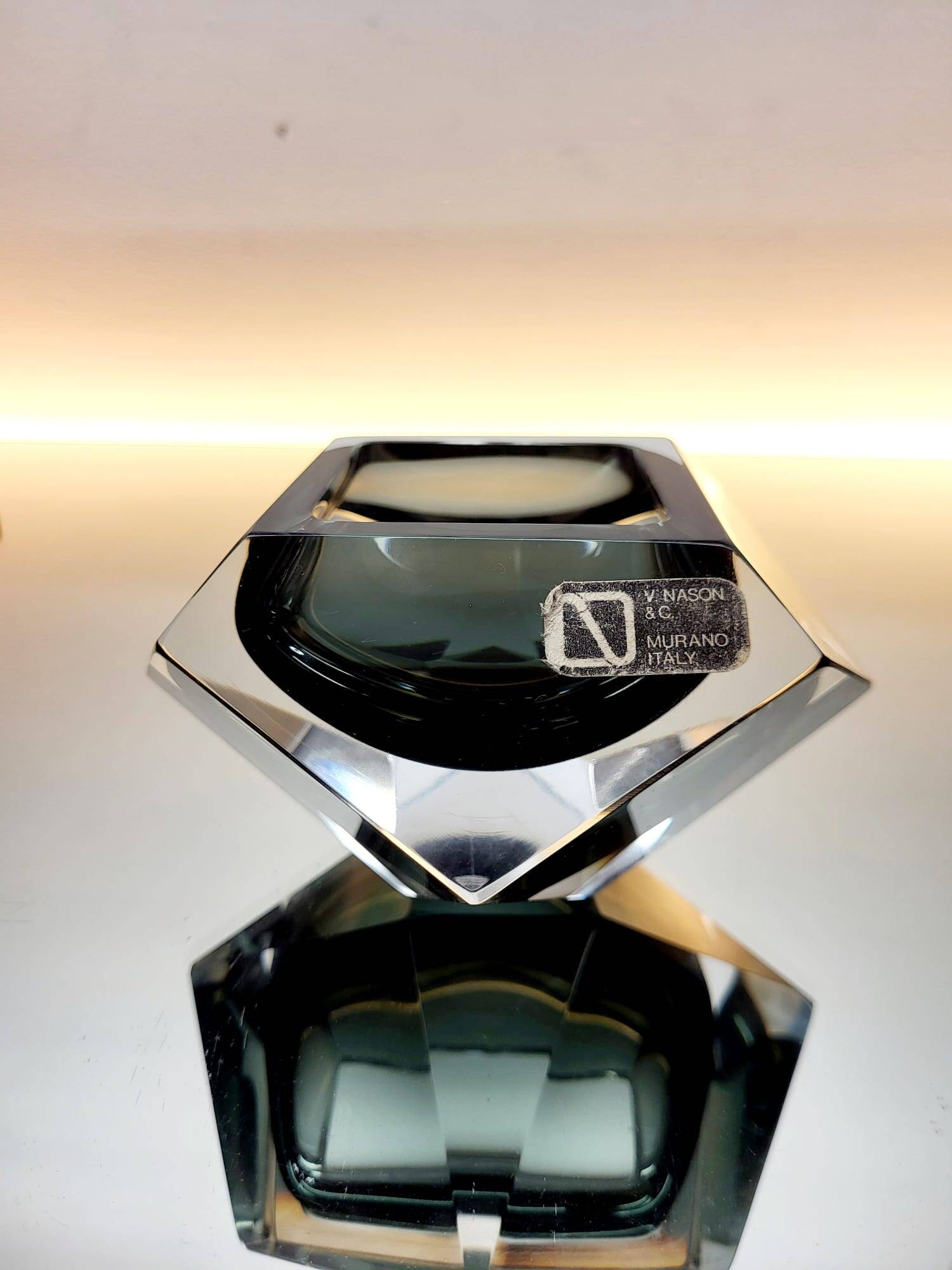 Vide poche vintage Diamant, Vincenzo Nason & C. , Murano, Italie, jaren 60