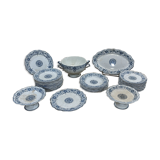 Table service in earthenware of Gien late nineteenth century