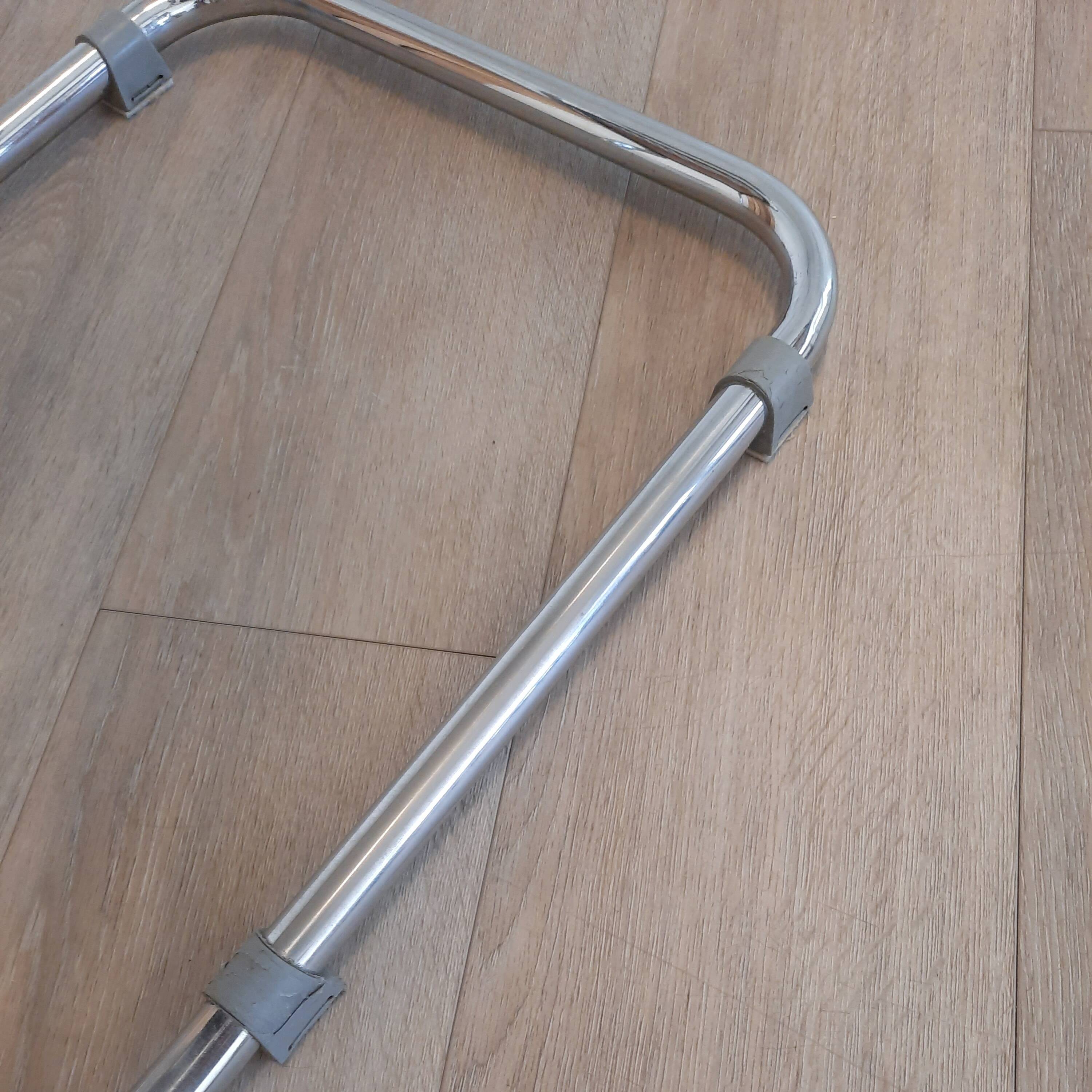 Set of 6 black S32 / S64 chairs by Marcel Breuer for Thonet, 1977