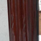Louis Philippe mirror, mahogany, gendarme hat