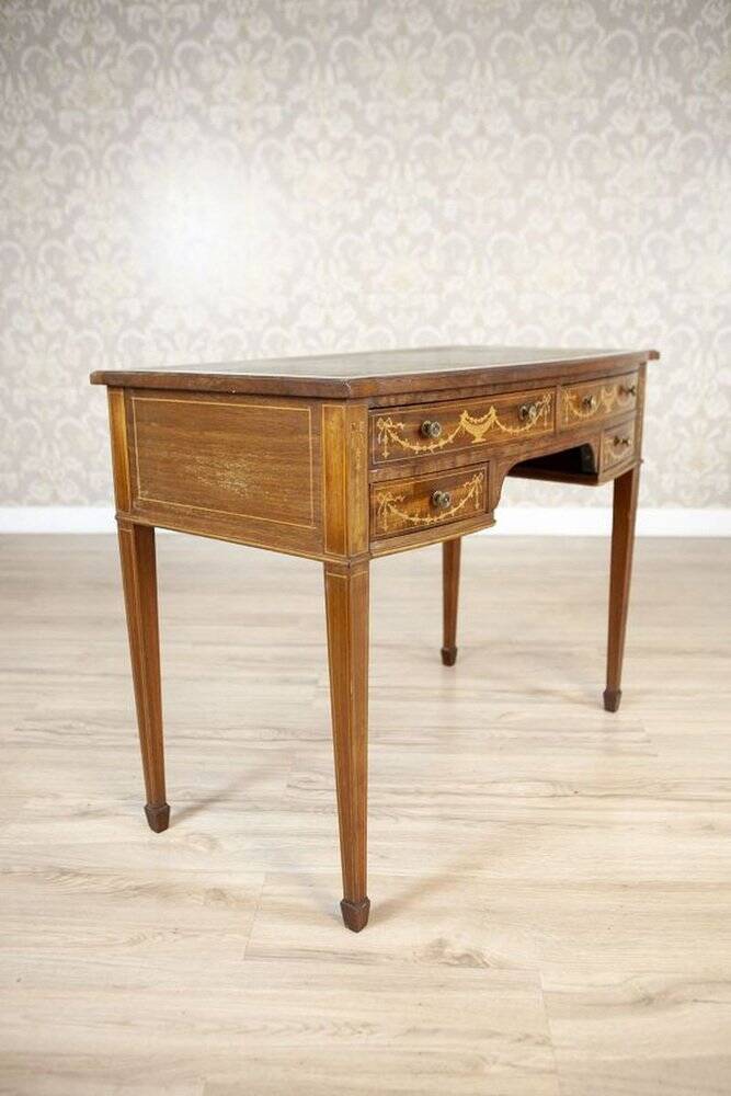Bureau en bois pour dames par S. & H. Jewell, fin du 19e siècle
