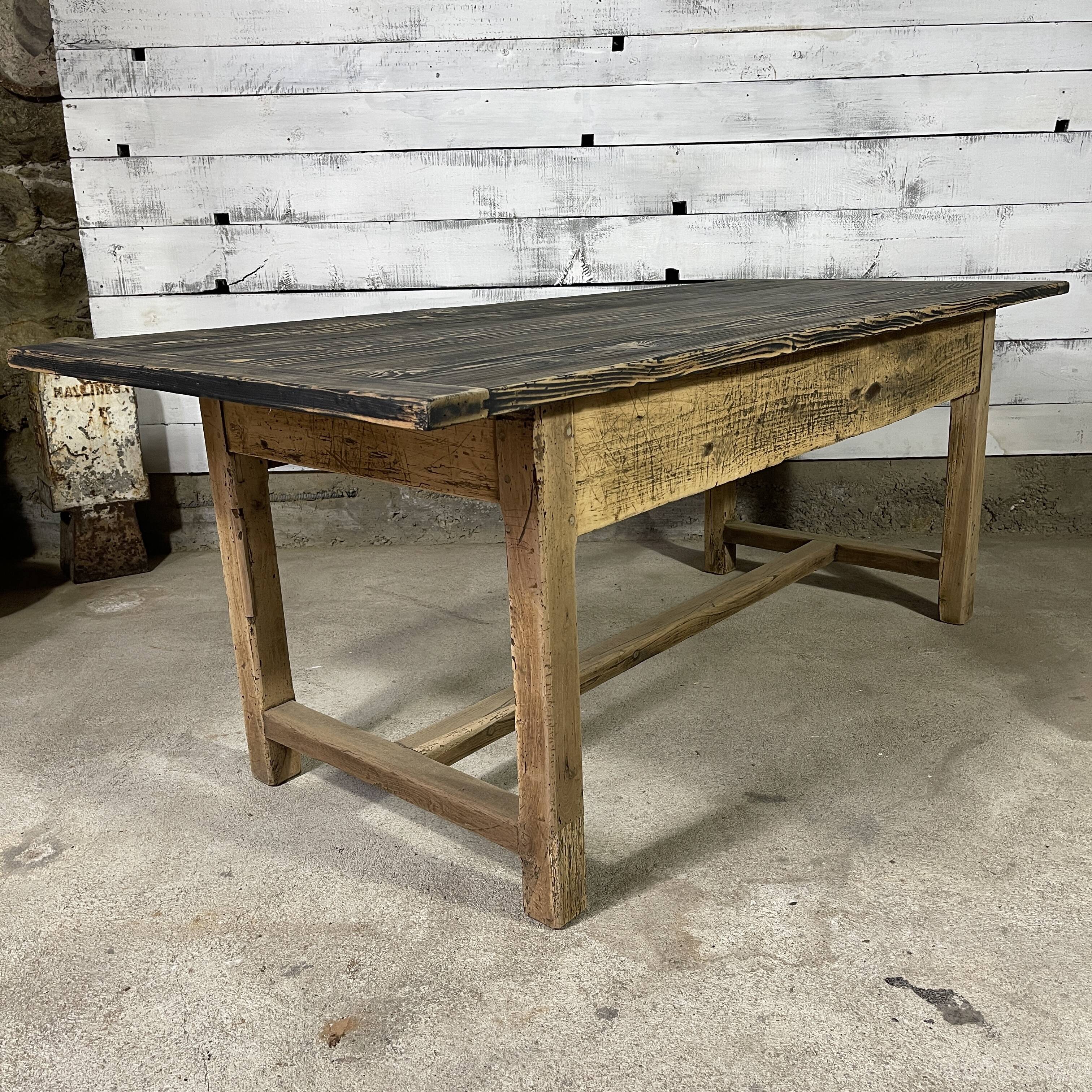 Old farmhouse table