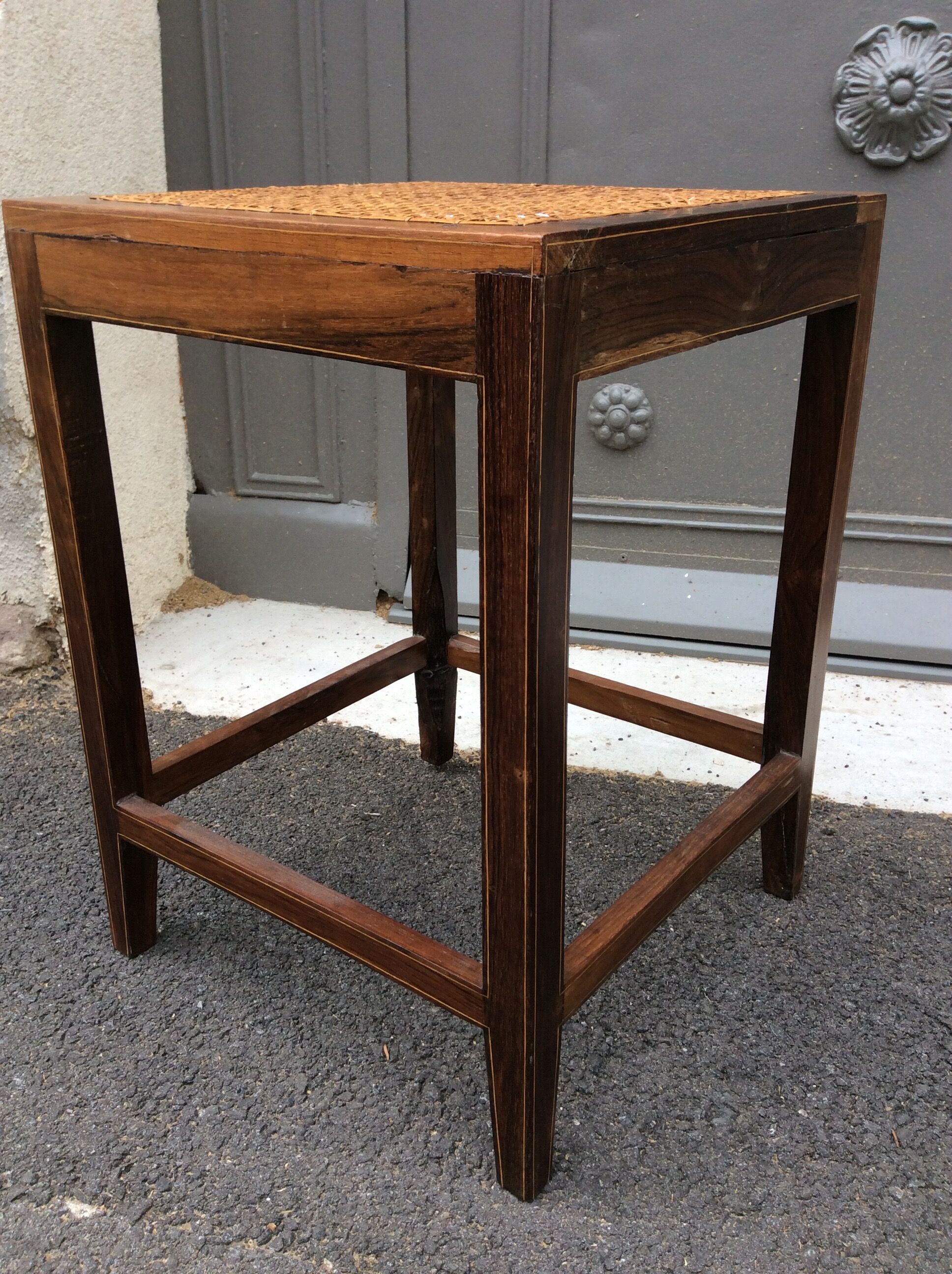 Art deco piano stool