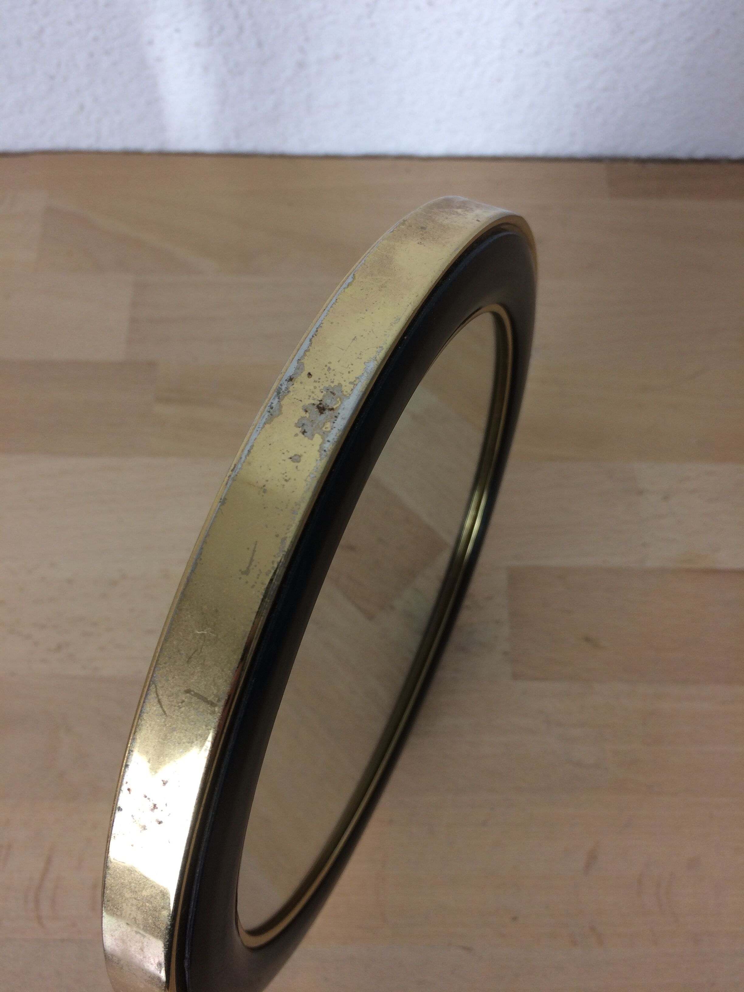Miroir de barbier double face vintage 19cm