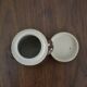 Stoneware pot with lid