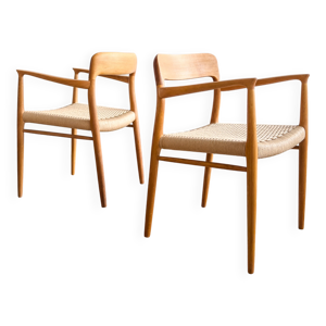 Paire chaises salle - niels