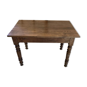 table de ferme en chêne