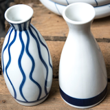 Duo of mini vases