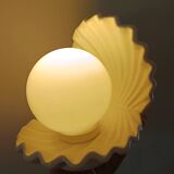 Vintage shell lamp, night light