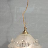 Pendant lamp glacier Ezan art deco 1930
