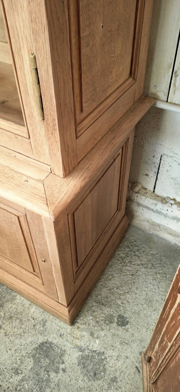 Grande vitrine ancienne de musée