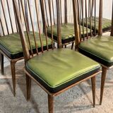 Chaises de salle à manger, Charles Ramos 1950s
