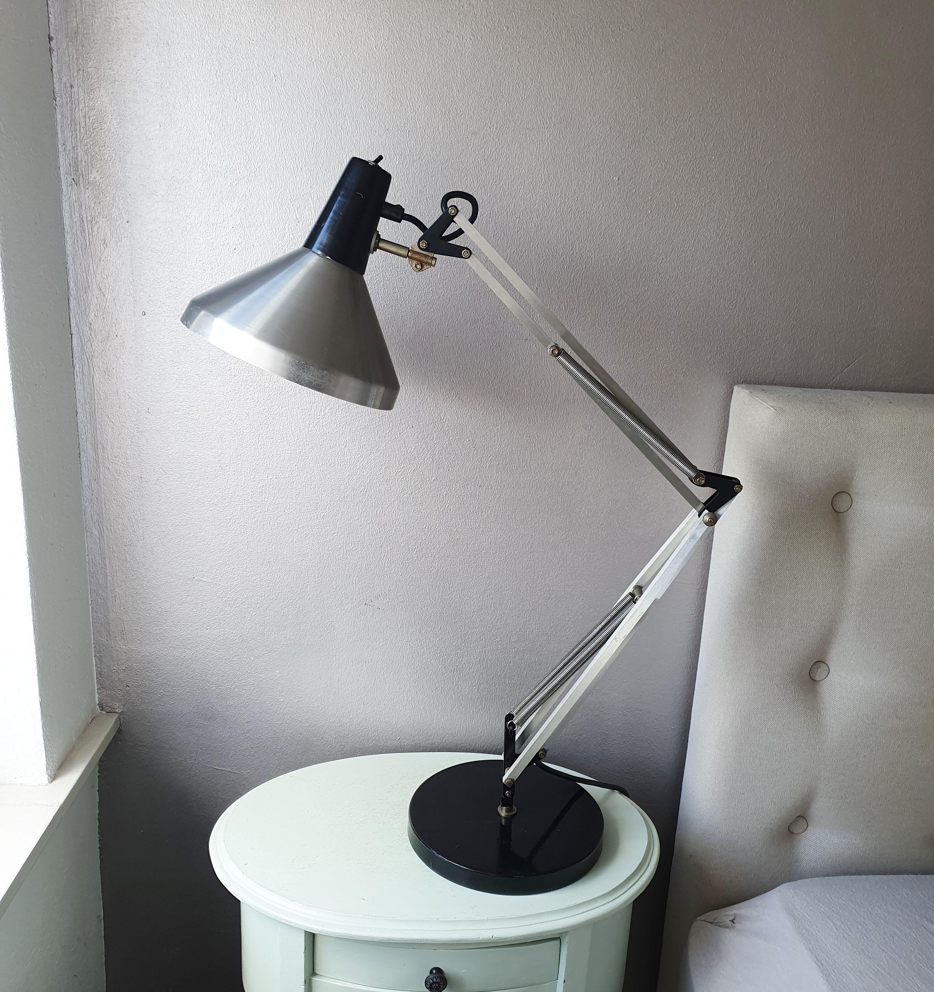 Hala Zeist metal desklamp from the seventies