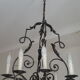 Bronze chandelier