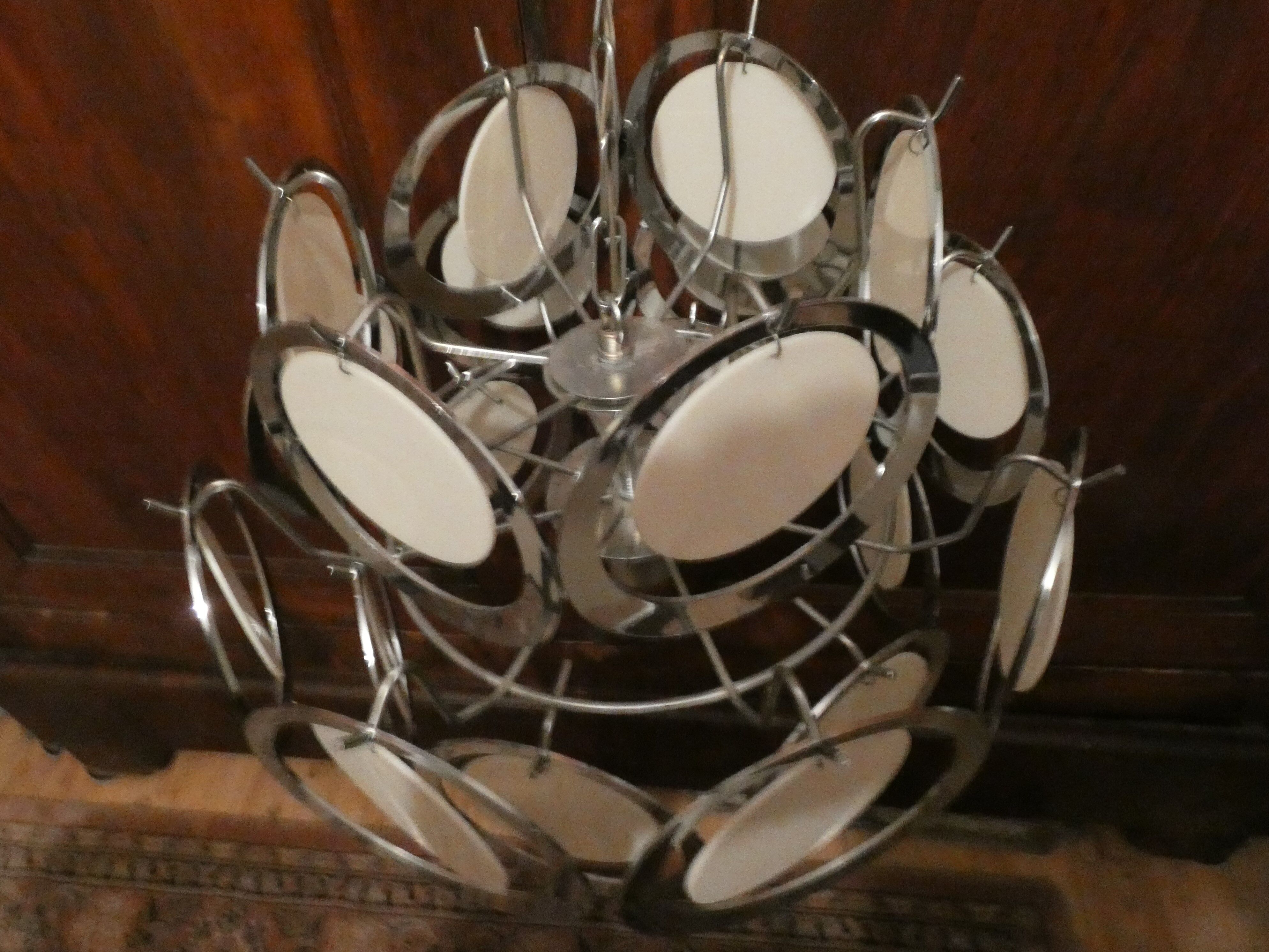 Space age chandelier