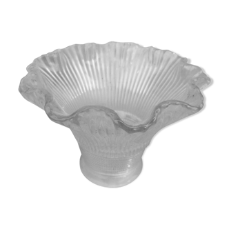 Tulipe en verre épais pour lampe