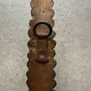 Miroir soleil en bronze, France années 50