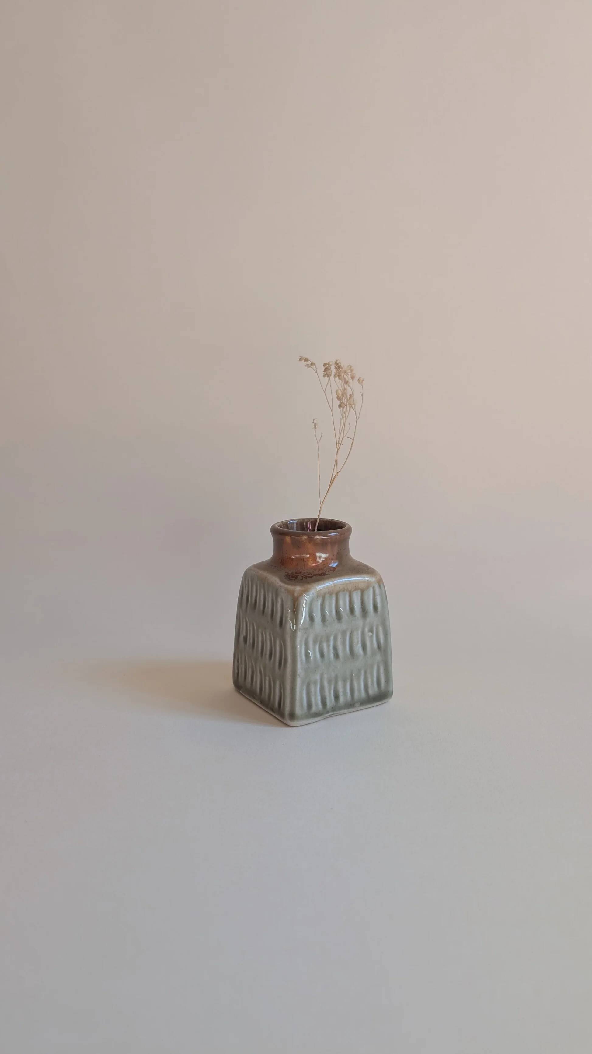 Small ceramic vase