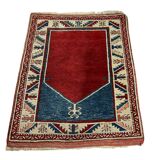 Vintage Afghan kazak  Rug ,Feiner Handgeknüpfter Orientteppich Afghan Kazak Teppich, 110X87 cm
