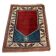 Vintage Afghan kazak  Rug ,Feiner Handgeknüpfter Orientteppich Afghan Kazak Teppich, 110X87 cm