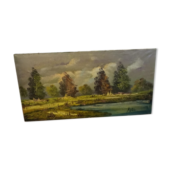 Mollin oil canvas