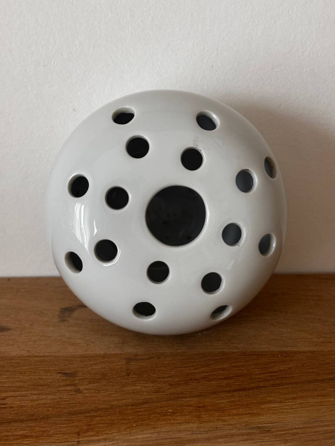 Vintage floral pique in Limoges porcelain