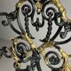 19th century cast iron coat rack