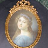 Pastel portrait eighteenth century