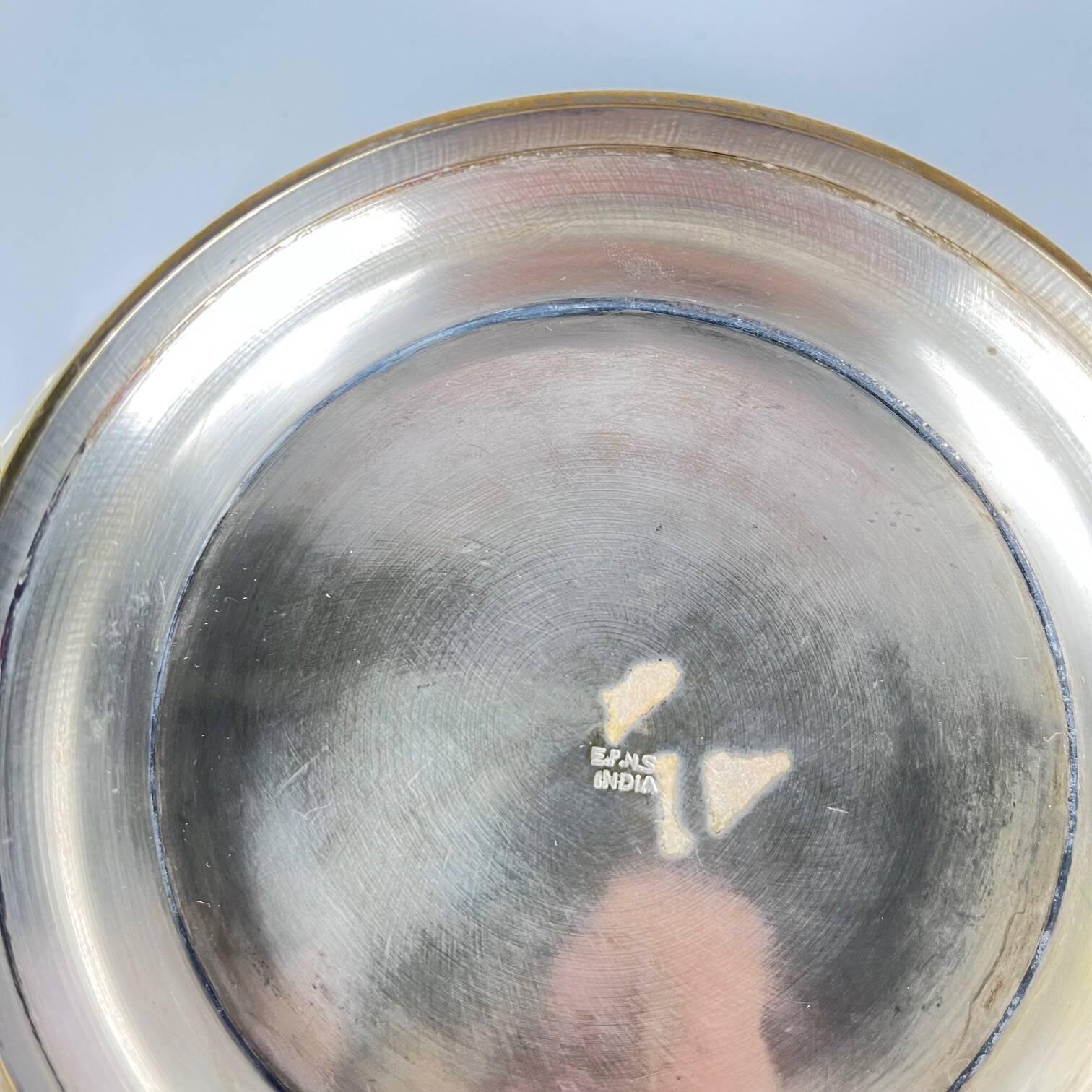 EPNS Gold Hammered Metal Indian Cup