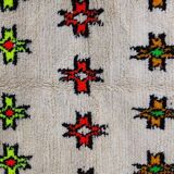 Traditional handmade pure wool Berber rug size 150 x 250 cm.