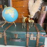 Old vintage travel trunk