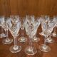 12 glasses of wine cooked Saint Louis model Chantilly