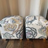 Paire de poufs