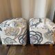 Pair of poufs