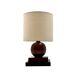 Art Deco wood table Lamp, France ca. 1930s