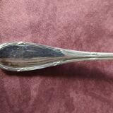 Silvered metal cutlery