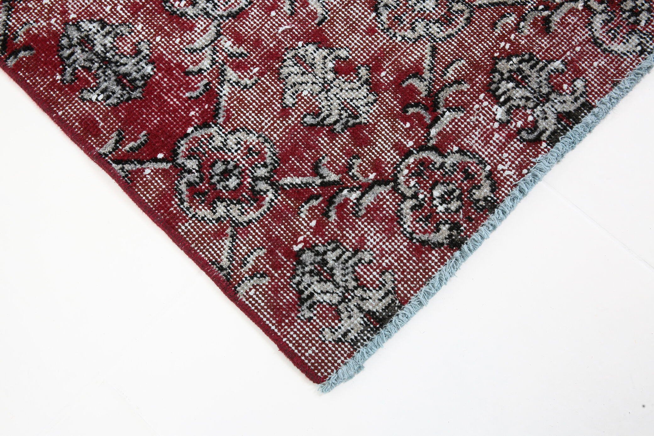 3x10 Vintage Floral Runner Rug, 70x306Cm