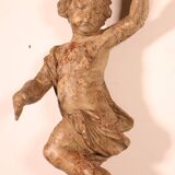 Carved Wooden Cherub - 18th Century