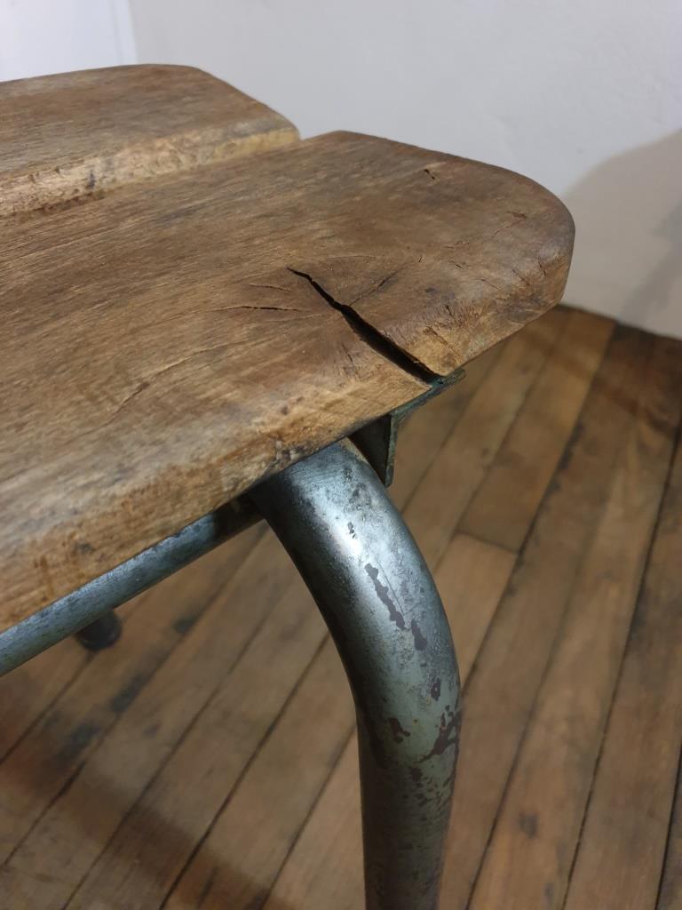 Locker room bench