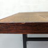 Metal and ceramic coffee table