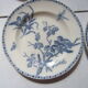 Plates earth fire batch of 6 birds vintage decorations