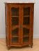Vitrine d’époque Louis XV en bois de rose marqueté