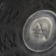 Suite of 3 crystal thistle cups - René Lalique.