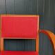 Fauteuil en hêtre courbé, années 40-50