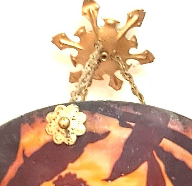 Daum Nancy Art Nouveau Ceiling Chandelier Pendant Light France 1900 Art Object